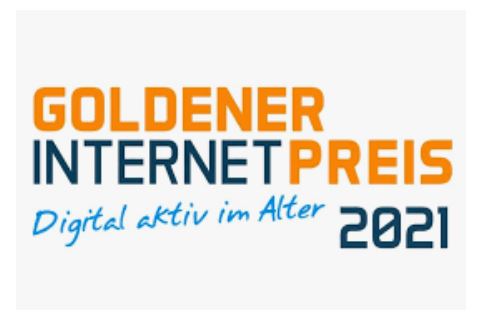 Der Seniorenstützpunkt hat 2021 den goldenen Internetpreis gewonnen für das Thema RESPEKT! ...im Netz 